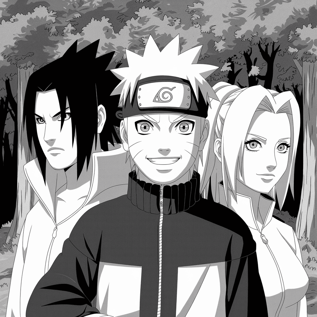 gambar mewarnai naruto dan sasuke 17