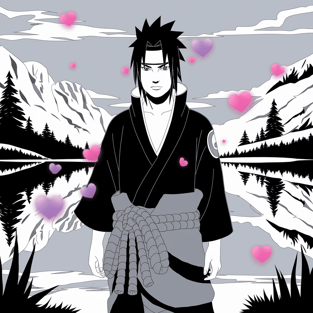 gambar mewarnai naruto dan sasuke 16