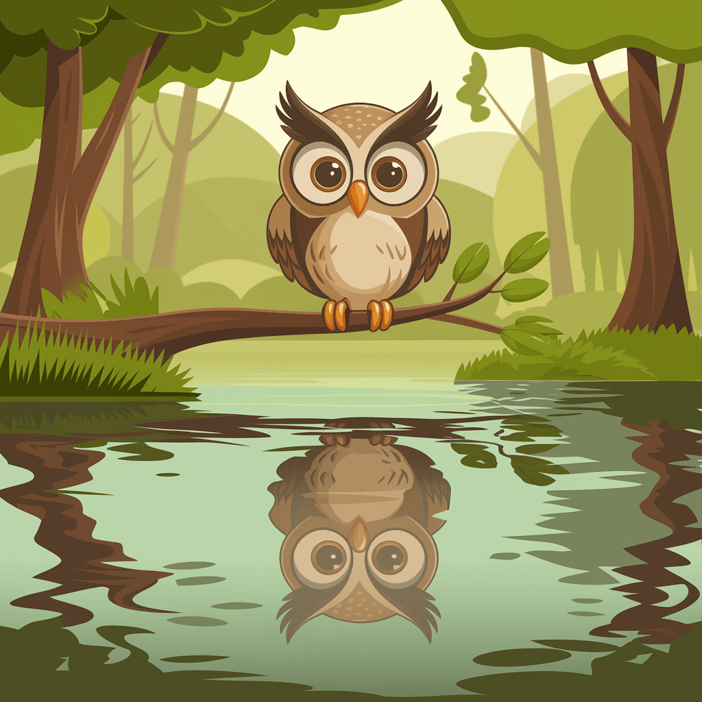 Burung Hantu 2D Bergambar 28 burung hantu 2d bergambar 27