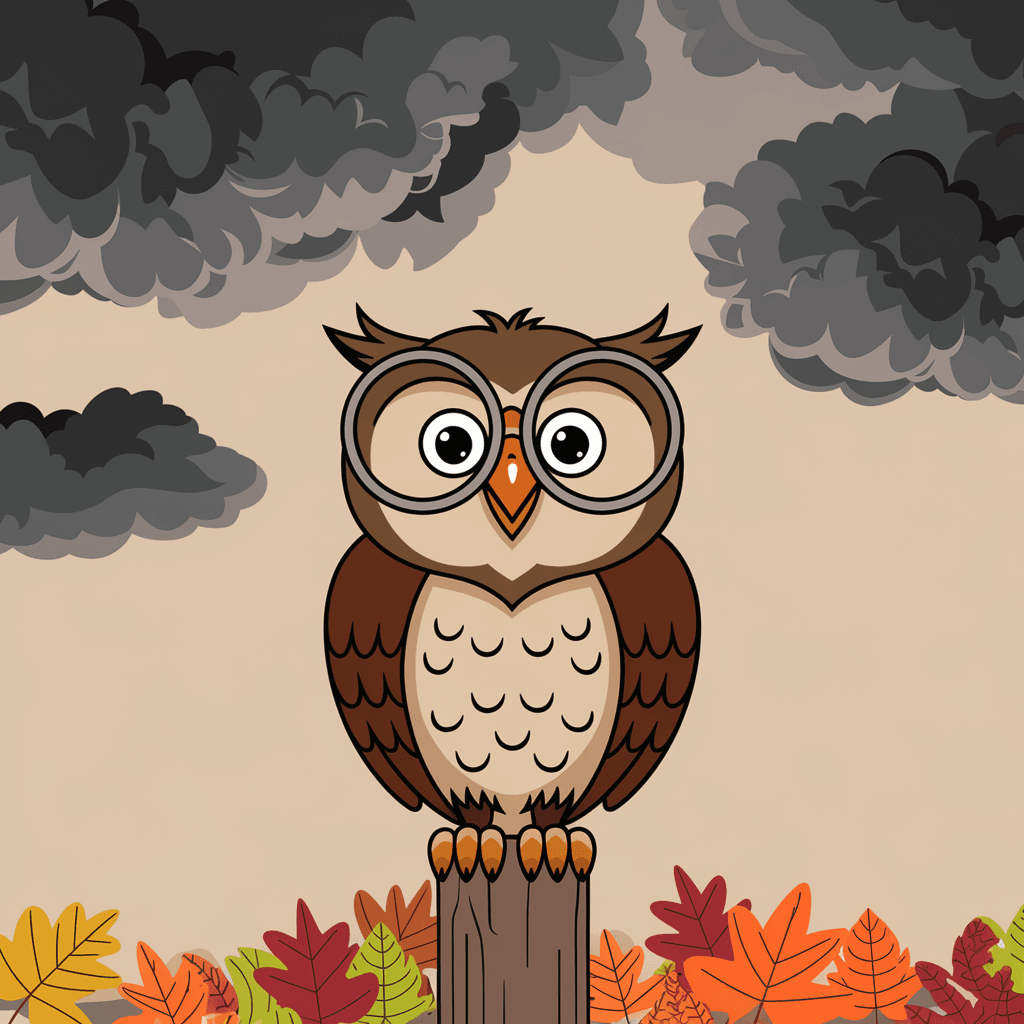 Burung Hantu 2D Bergambar 27 burung hantu 2d bergambar 26