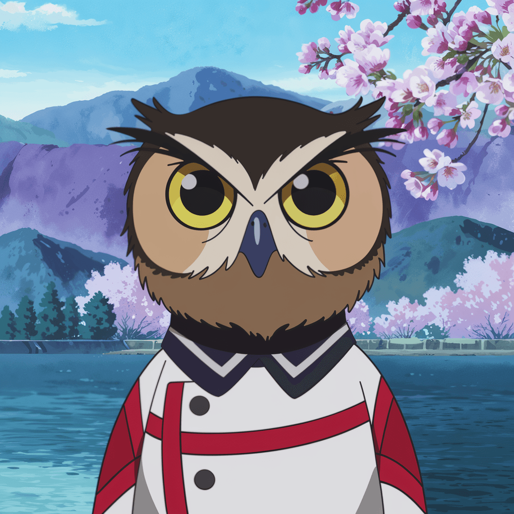 Burung Hantu 2D Bergambar 30 burung hantu 2d bergambar 29