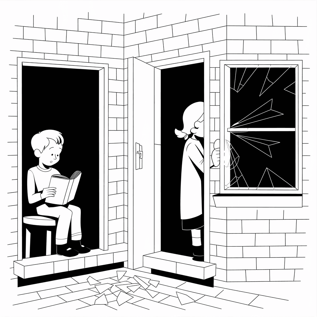 gambar anime couple hitam putih terpisah 1