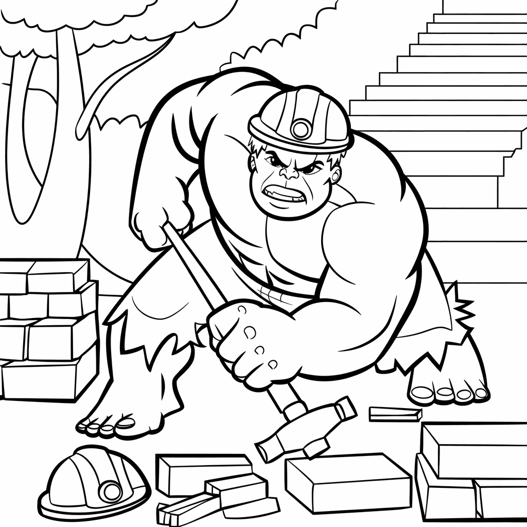 gambar hulk warna 20