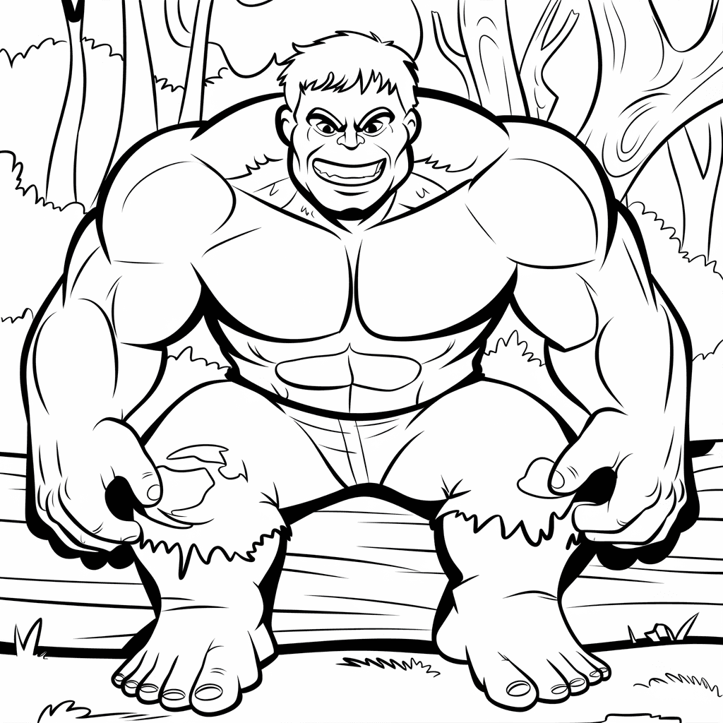 gambar hulk warna 30