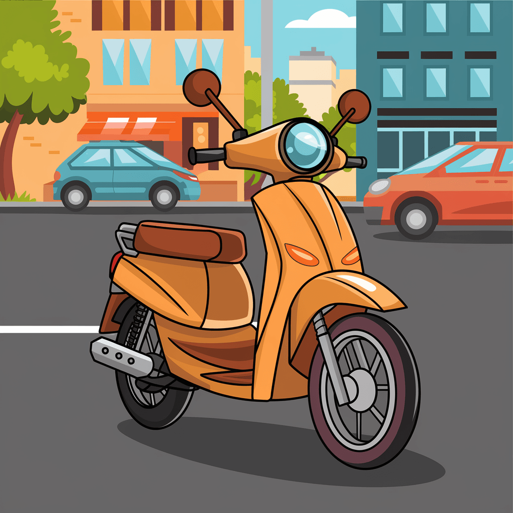 gambar kartun motor vario 150 1