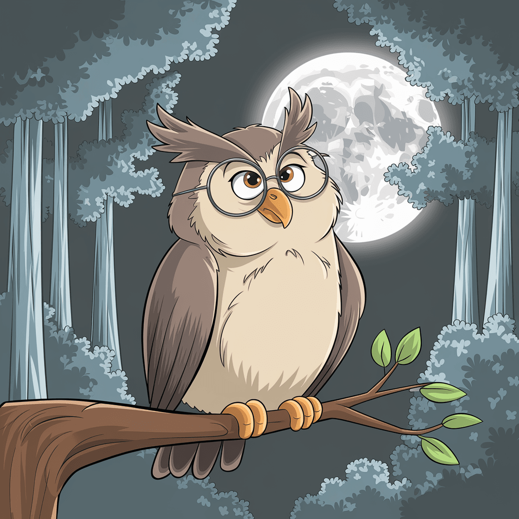 Burung Hantu 2D Bergambar 7 burung hantu 2d bergambar 6