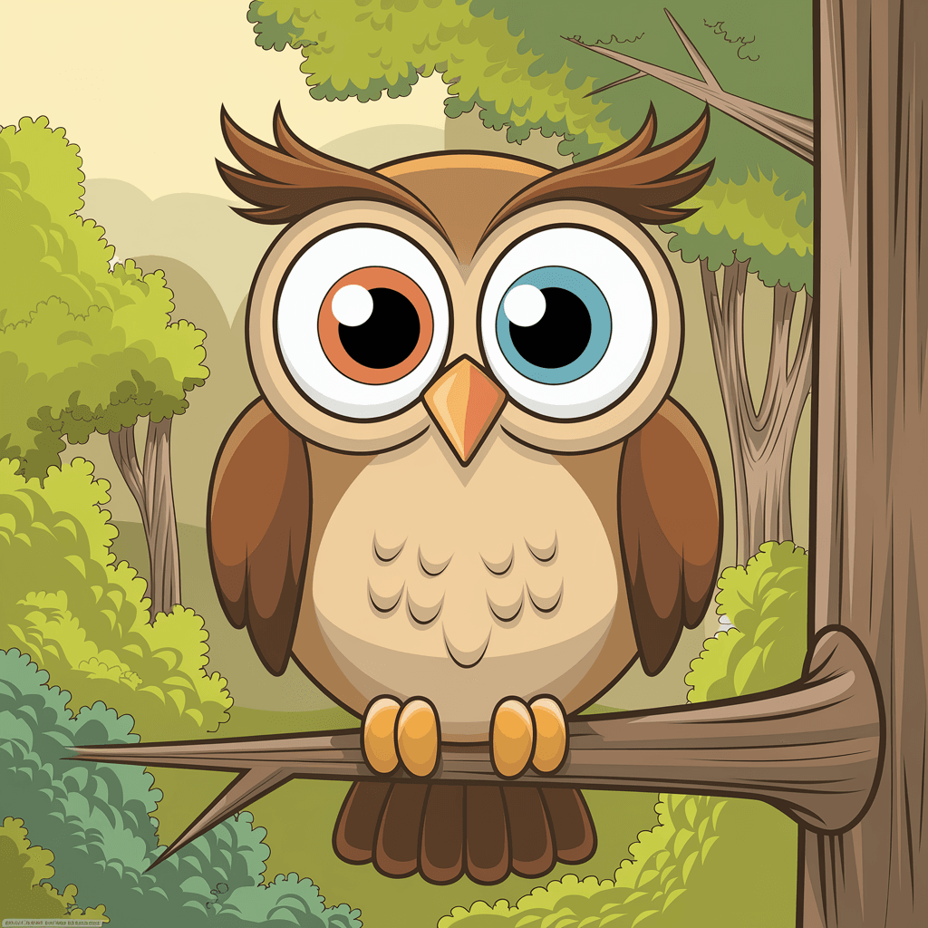 Burung Hantu 2D Bergambar 10 burung hantu 2d bergambar 9