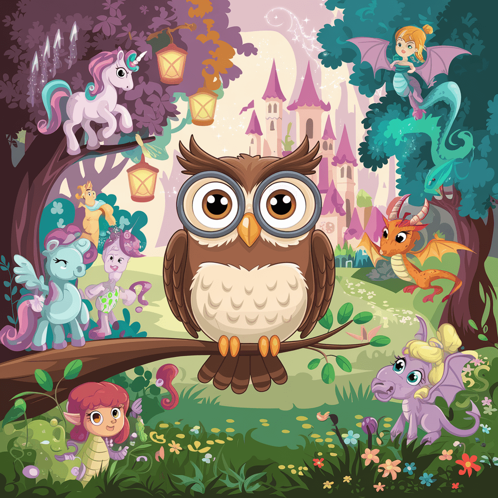 Burung Hantu 2D Bergambar 11 burung hantu 2d bergambar 10