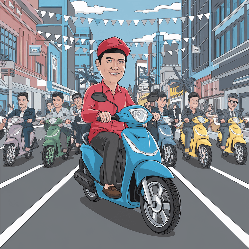 gambar kartun motor vario 150 23