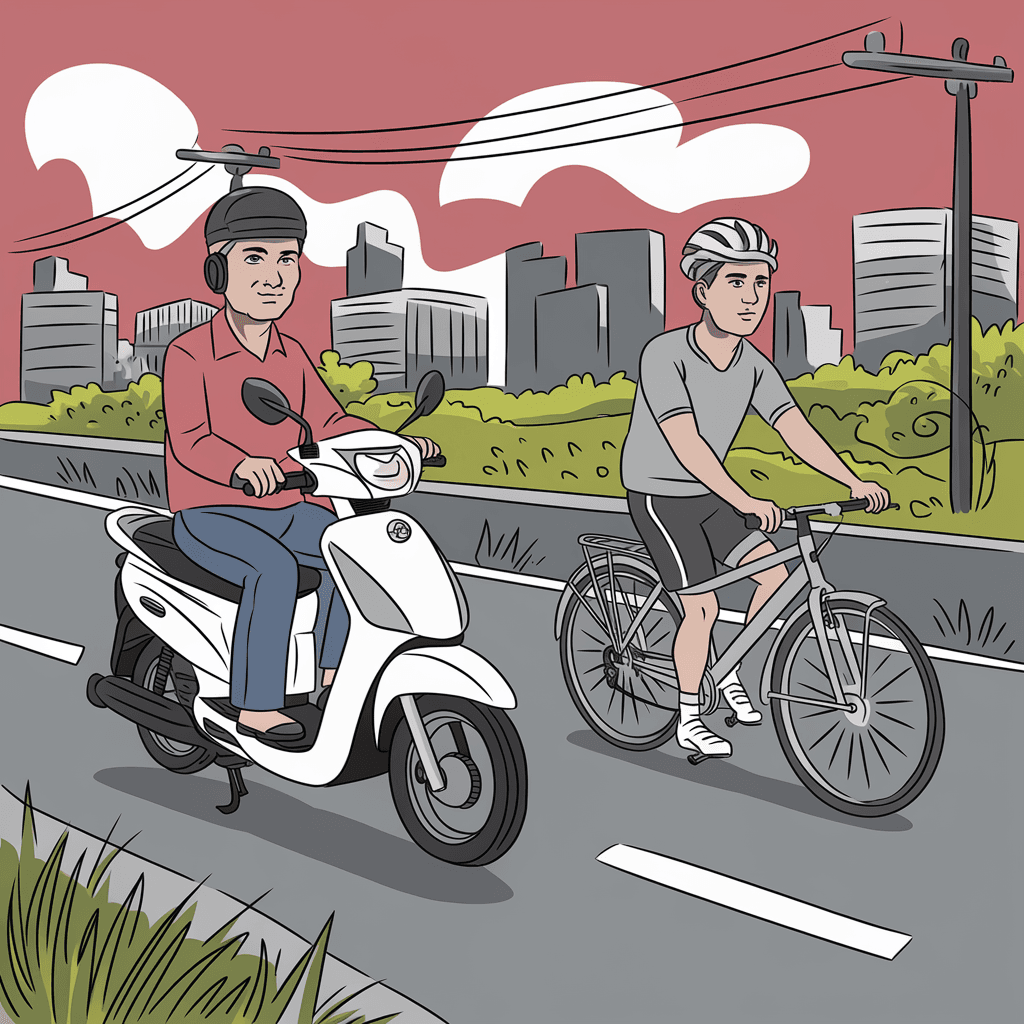 gambar kartun motor vario 150 9