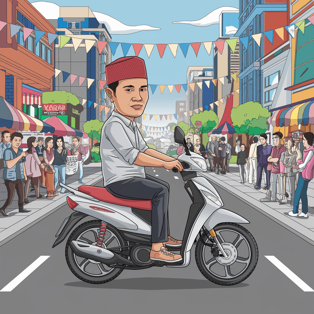 gambar kartun motor vario 150 10