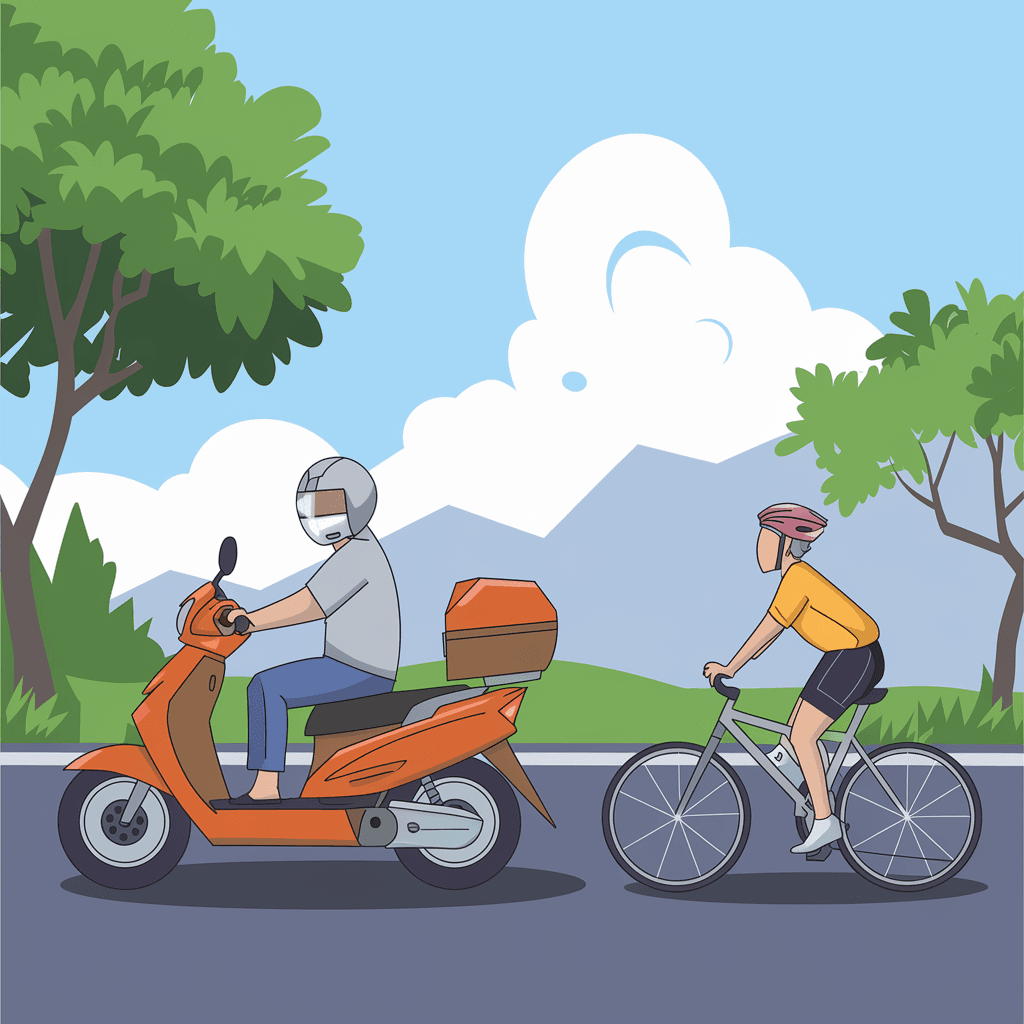 gambar kartun motor vario 150 12