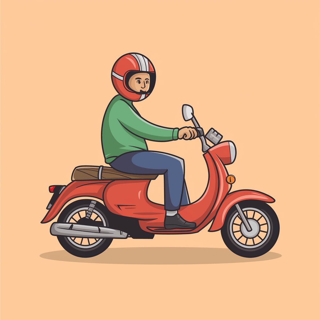 gambar kartun motor vario 150 26