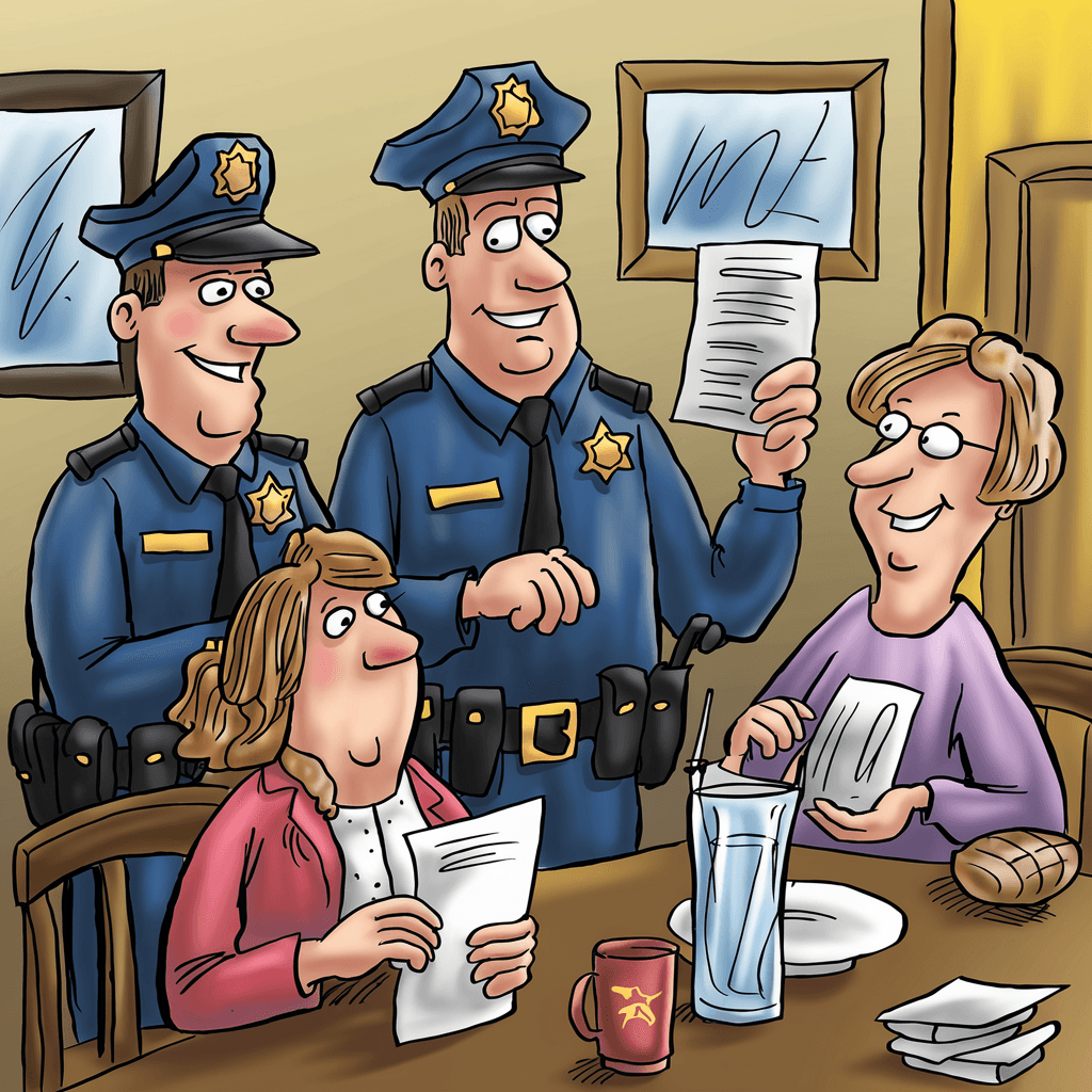 Gambar Kartun Polisi dan Bhayangkari, Menampilkan Kehidupan Sehari-hari yang Penuh Dedikasi dan Kasih Sayang 16 gambar kartun polisi dan bhayangkari 15