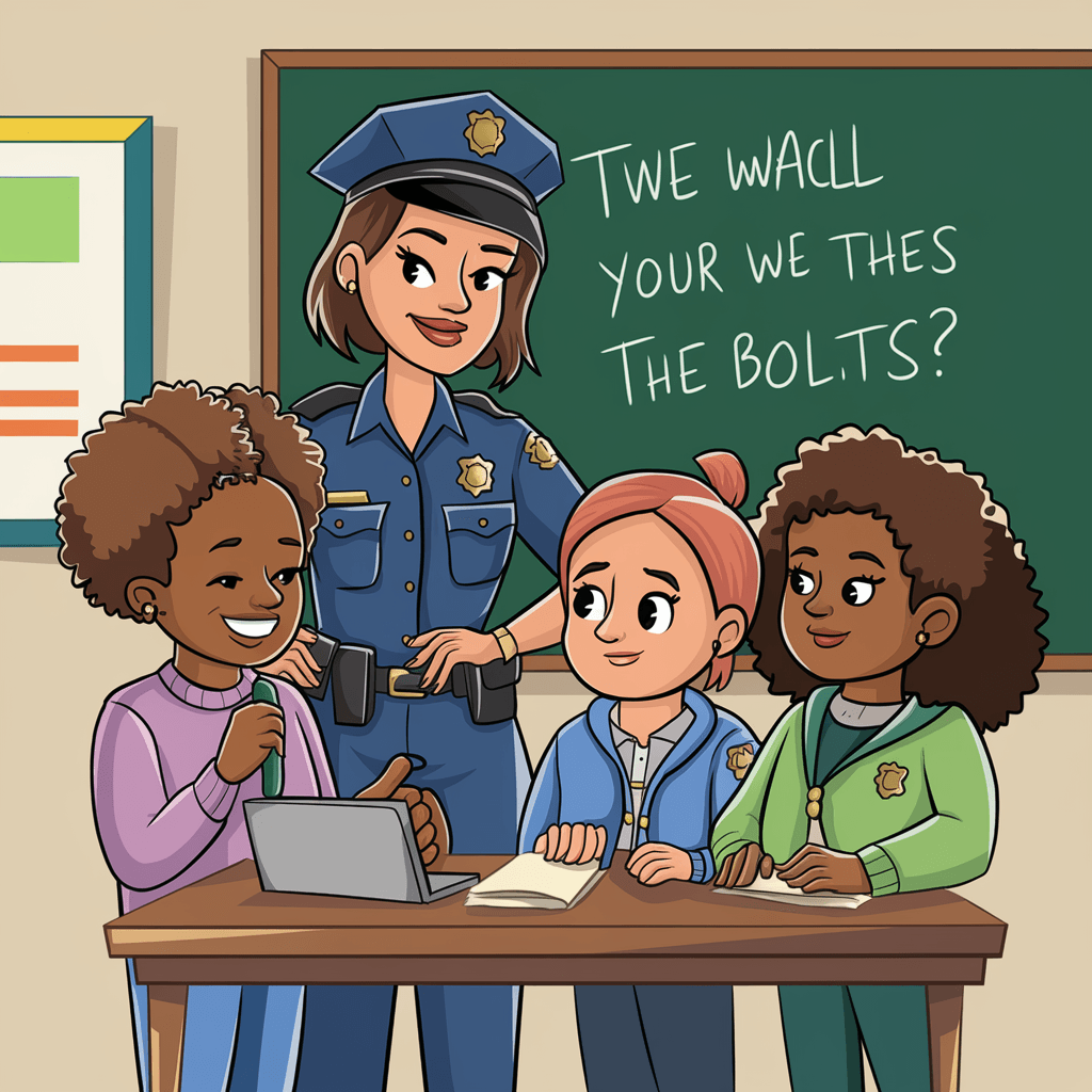 Gambar Kartun Polisi dan Bhayangkari, Menampilkan Kehidupan Sehari-hari yang Penuh Dedikasi dan Kasih Sayang 27 gambar kartun polisi dan bhayangkari 26