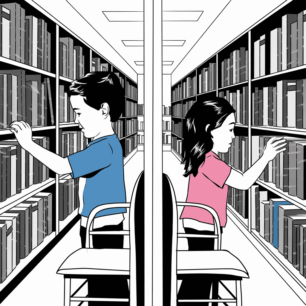 gambar anime couple hitam putih terpisah 23