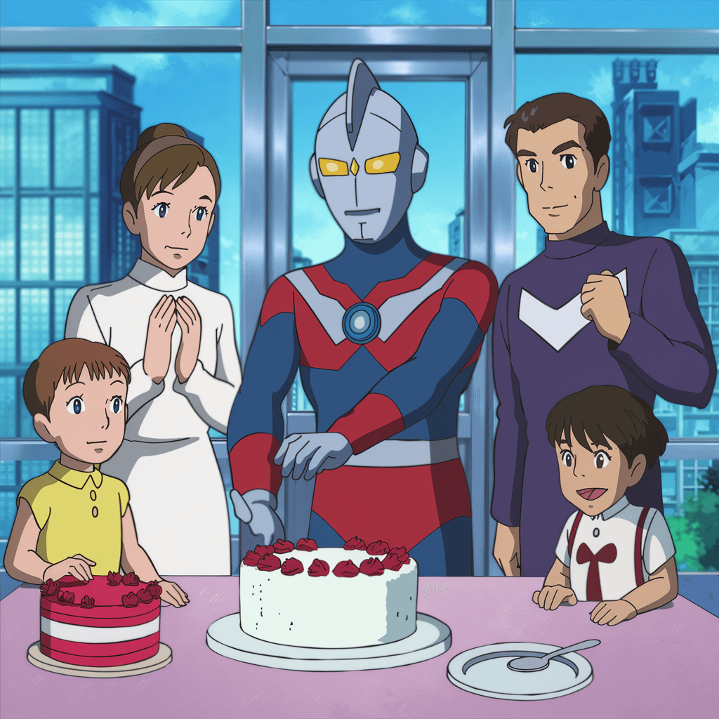 gambar ultraman lucu 11