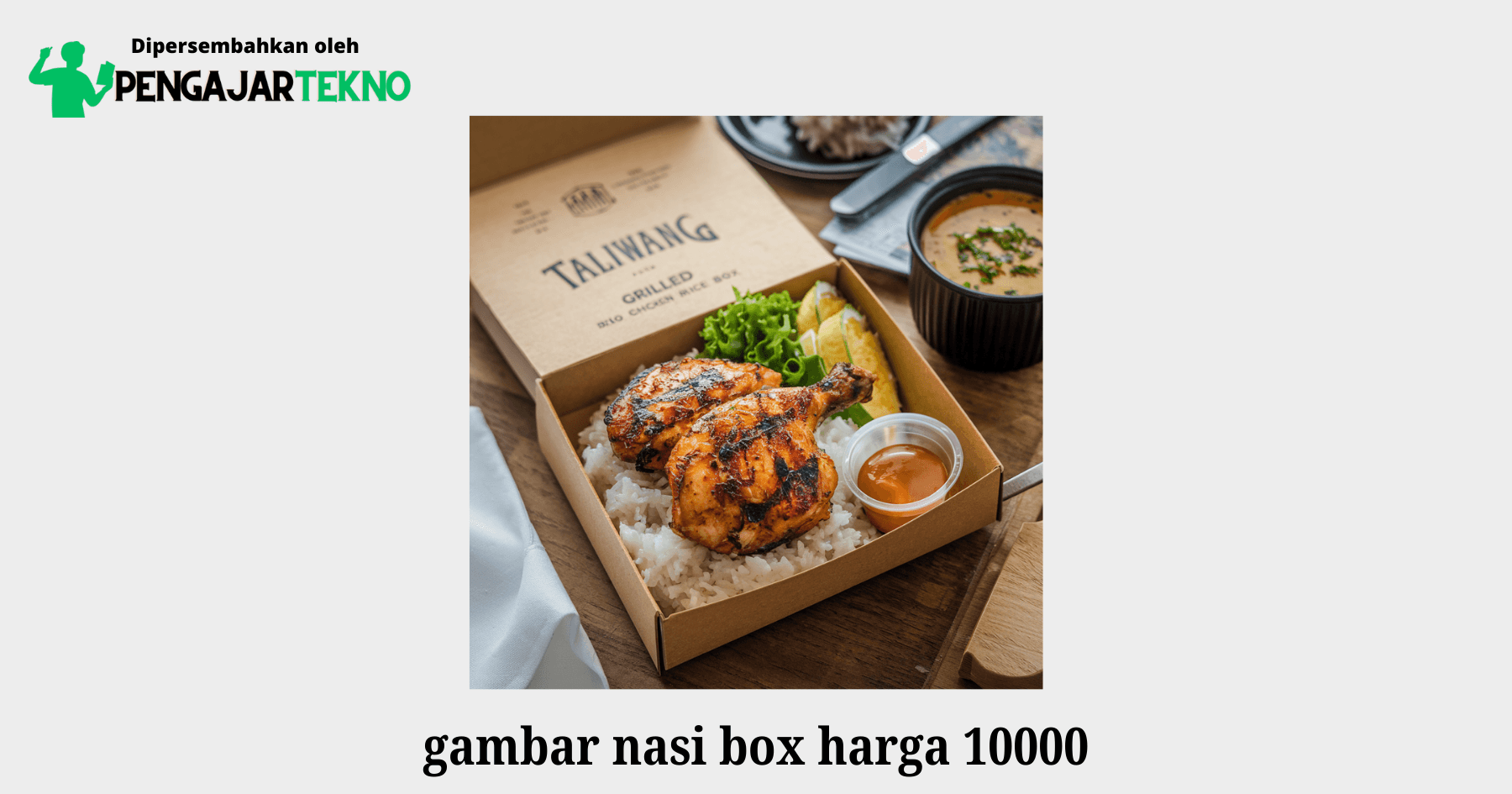 gambar nasi box harga 10000