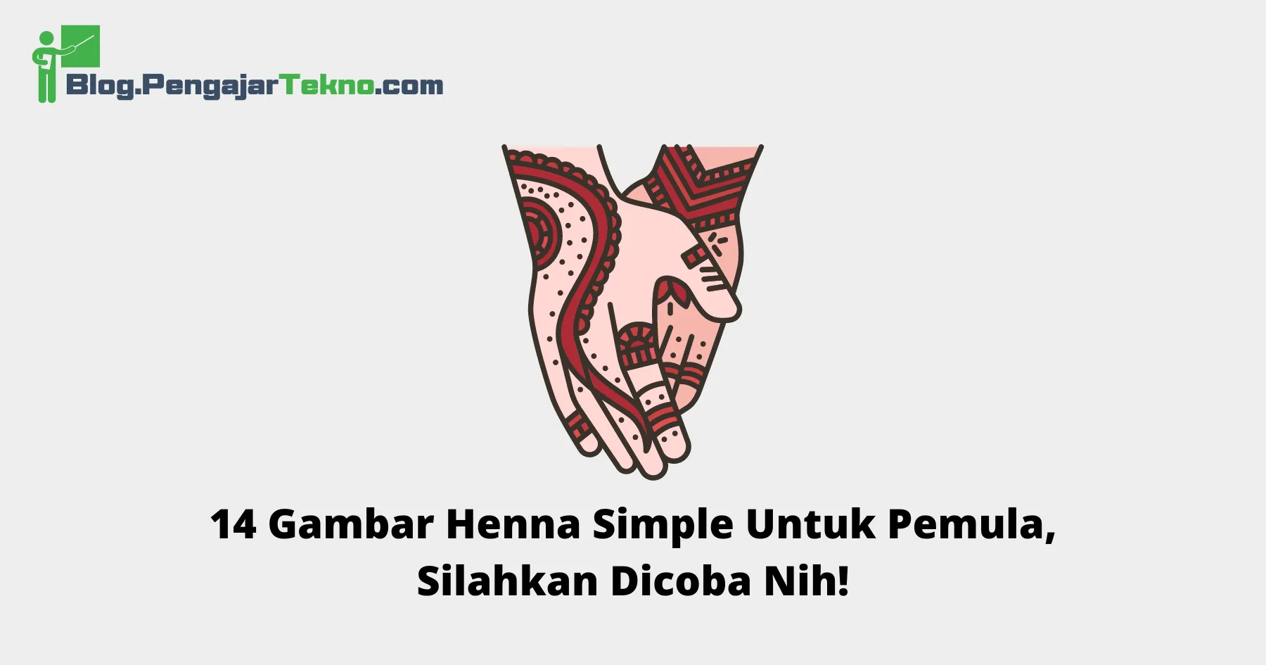 Gambar Henna Simple Untuk Pemula