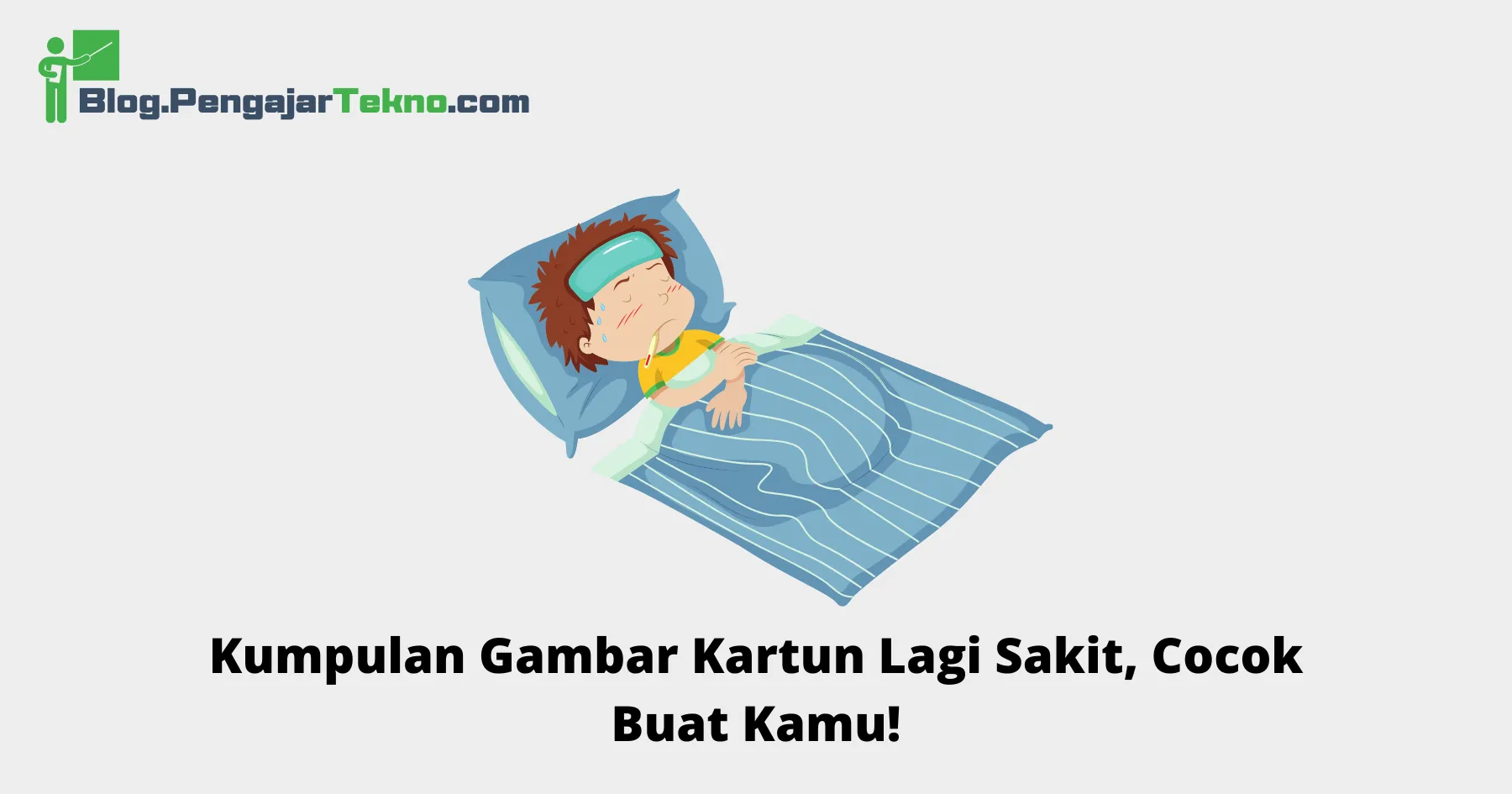 Gambar Kartun Lagi Sakit