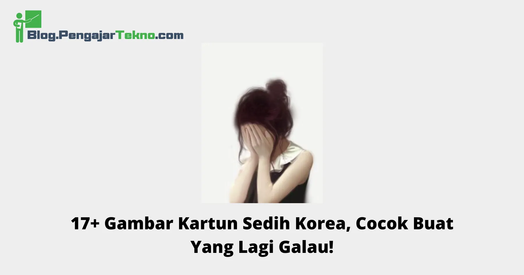 Gambar Kartun Sedih Korea