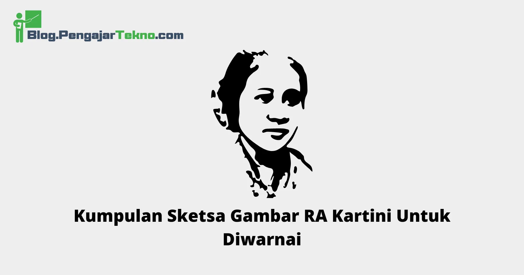 Sketsa Gambar RA Kartini Untuk Diwarnai