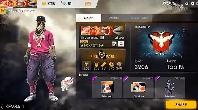 Kumpulan Foto FF Season 1, Keren Banget Coy! 4 foto ff season 1