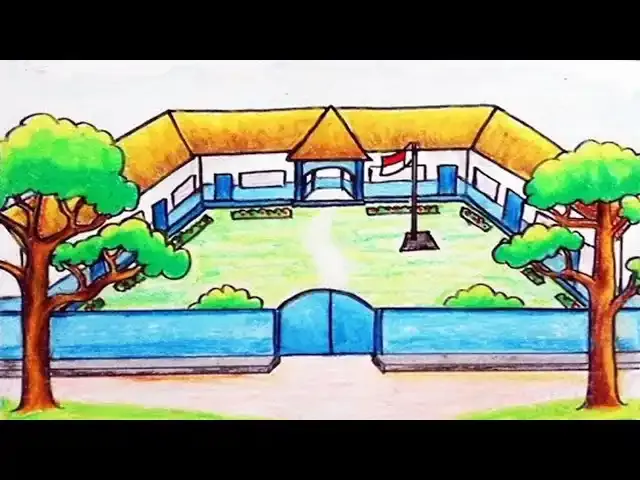 gambar gedung sekolah sd