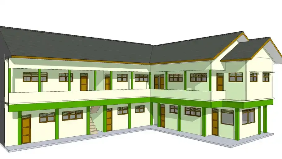 gambar gedung sekolah sd