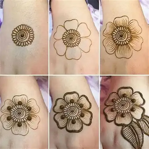 14 Gambar Henna Simple Untuk Pemula, Silahkan Dicoba Nih! 11 gambar henna simple untuk pemula