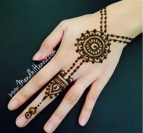 14 Gambar Henna Simple Untuk Pemula, Silahkan Dicoba Nih! 12 gambar henna simple untuk pemula