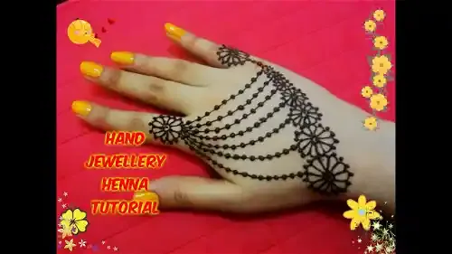 14 Gambar Henna Simple Untuk Pemula, Silahkan Dicoba Nih! 14 gambar henna simple untuk pemula