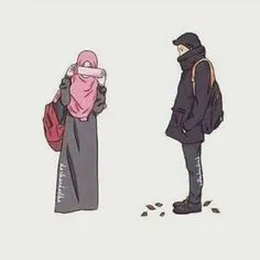 Gambar Kartun Muslimah Couple Romantis Terpisah 19 gambar kartun muslimah couple romantis terpisah