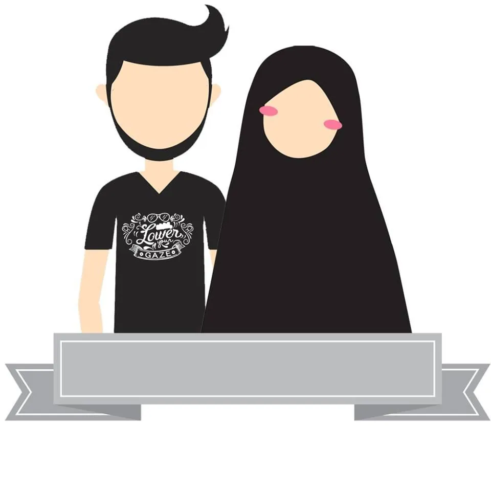 Gambar Kartun Muslimah Couple Romantis Terpisah 8 gambar kartun muslimah couple romantis terpisah