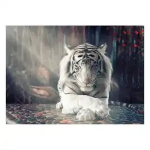 gambar macan putih mata merah