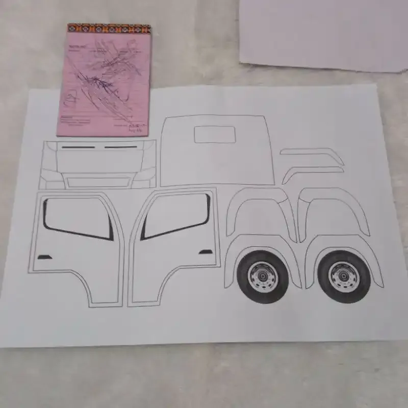 Kumpulan Gambar Pola Miniatur Truk Dari Triplek 5 gambar pola miniatur truk dari triplek