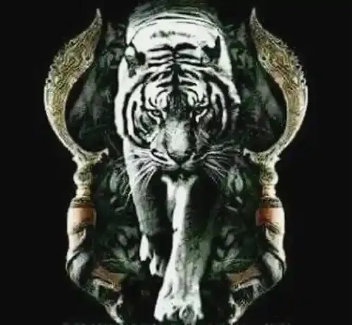 wallpaper macan putih prabu siliwangi