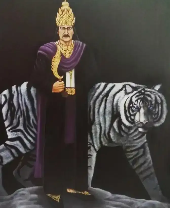 wallpaper macan putih prabu siliwangi