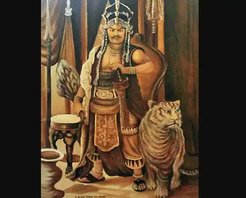 wallpaper macan putih prabu siliwangi