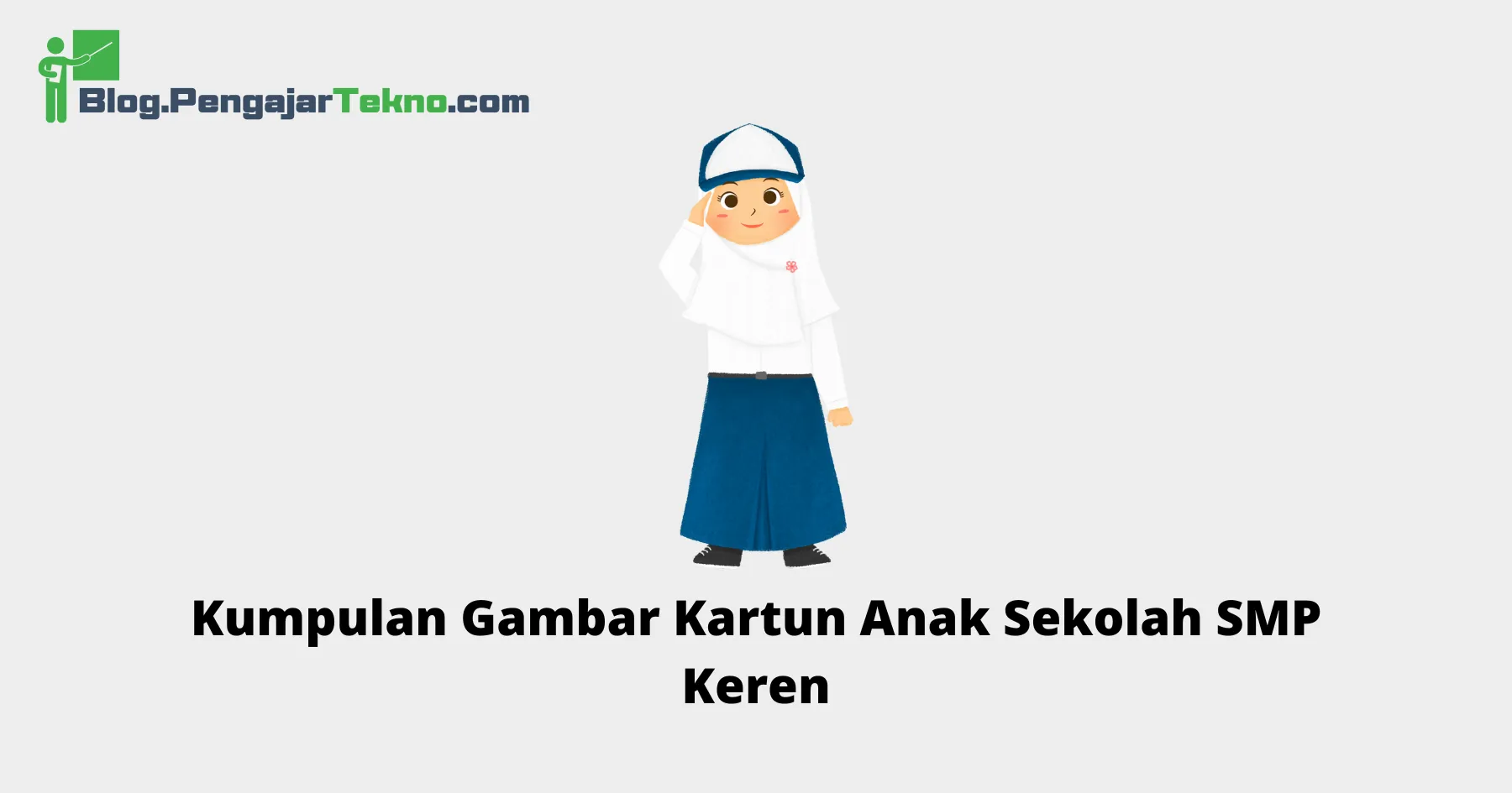 Gambar Kartun Anak Sekolah SMP Keren