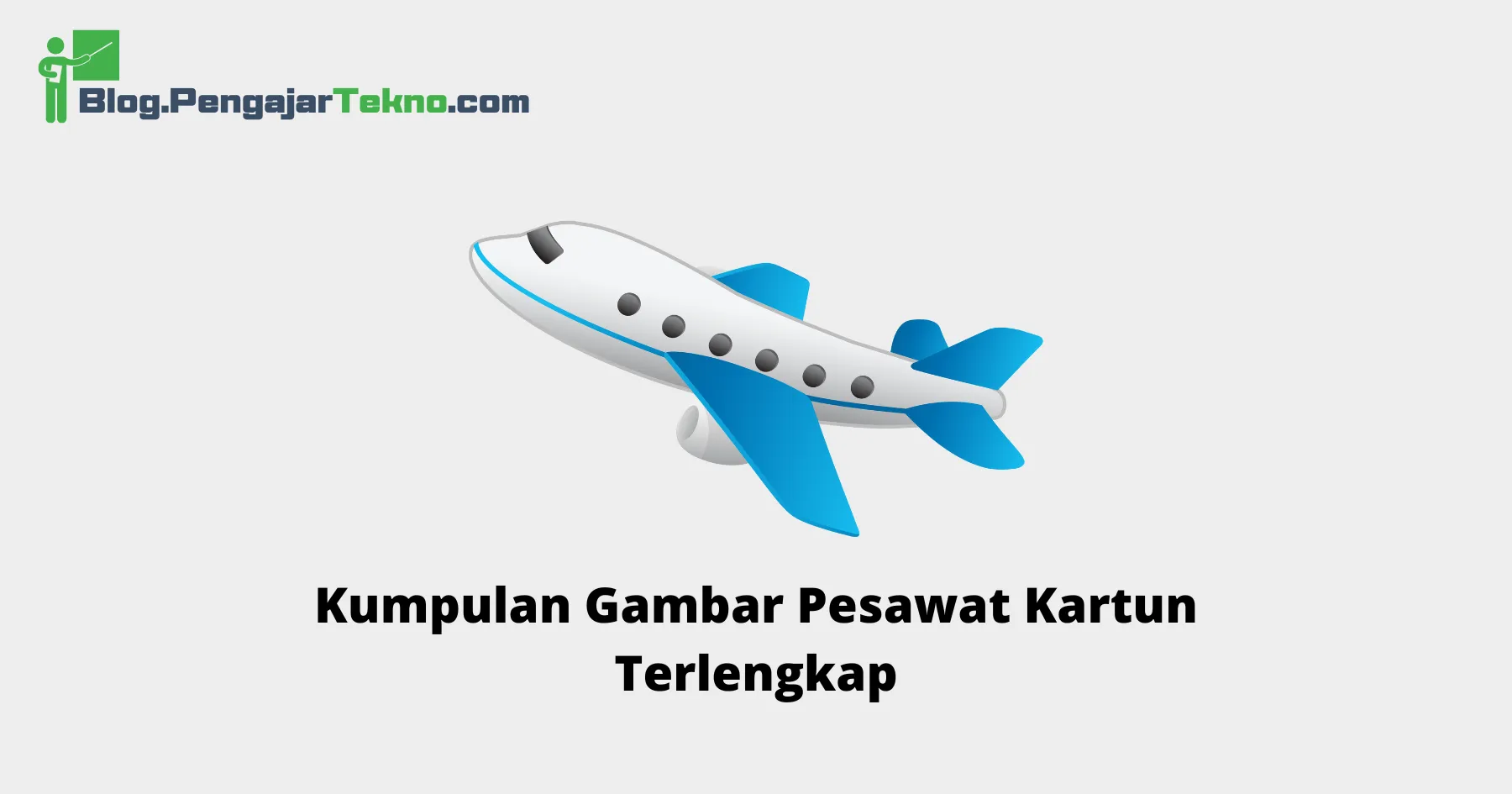 Gambar Pesawat Kartun