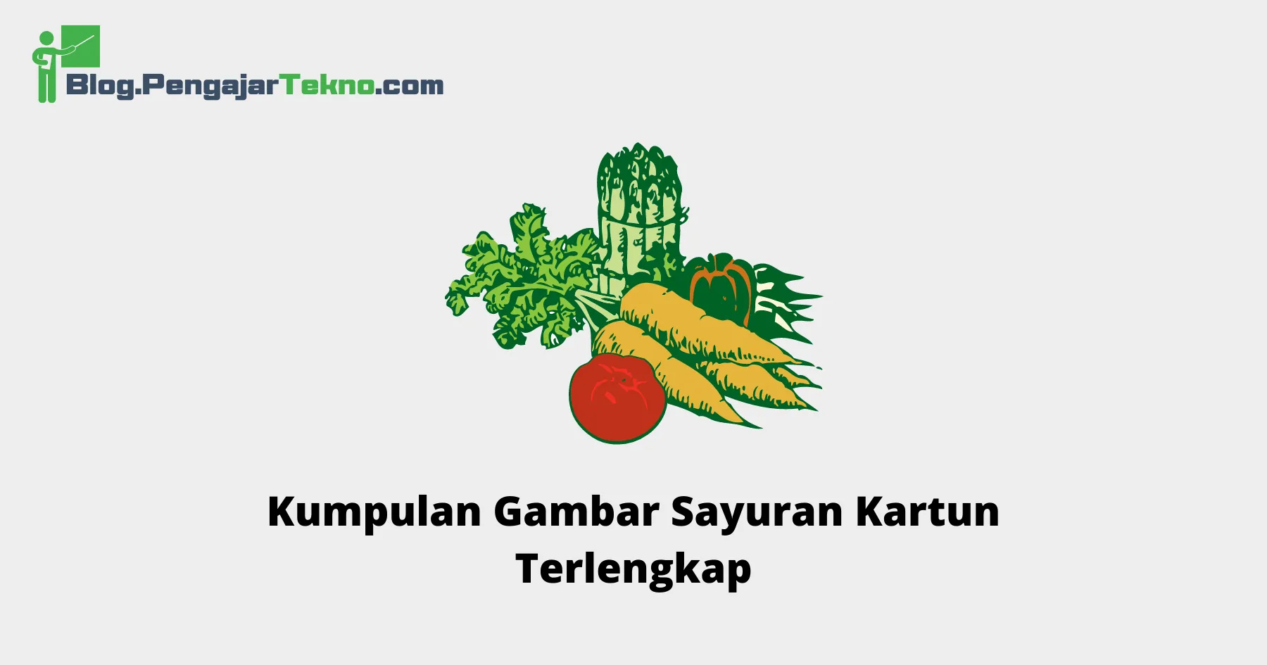 Gambar Sayuran Kartun