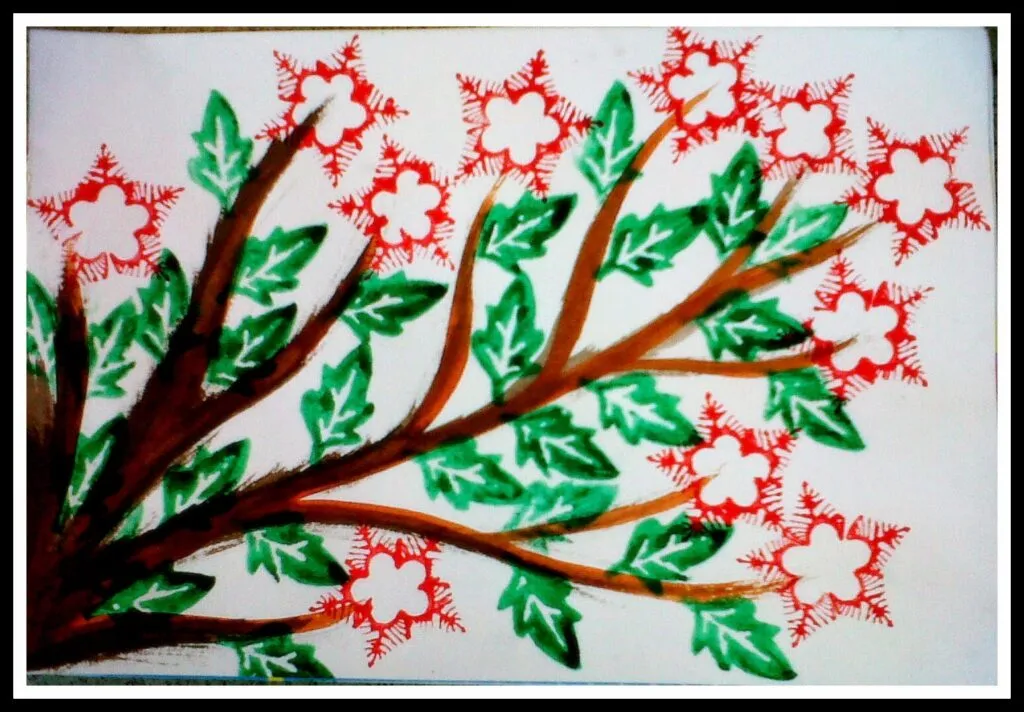 contoh gambar cetak dalam