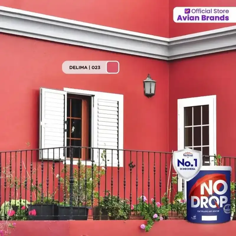 contoh rumah pakai cat no drop