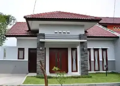 contoh rumah pakai cat no drop