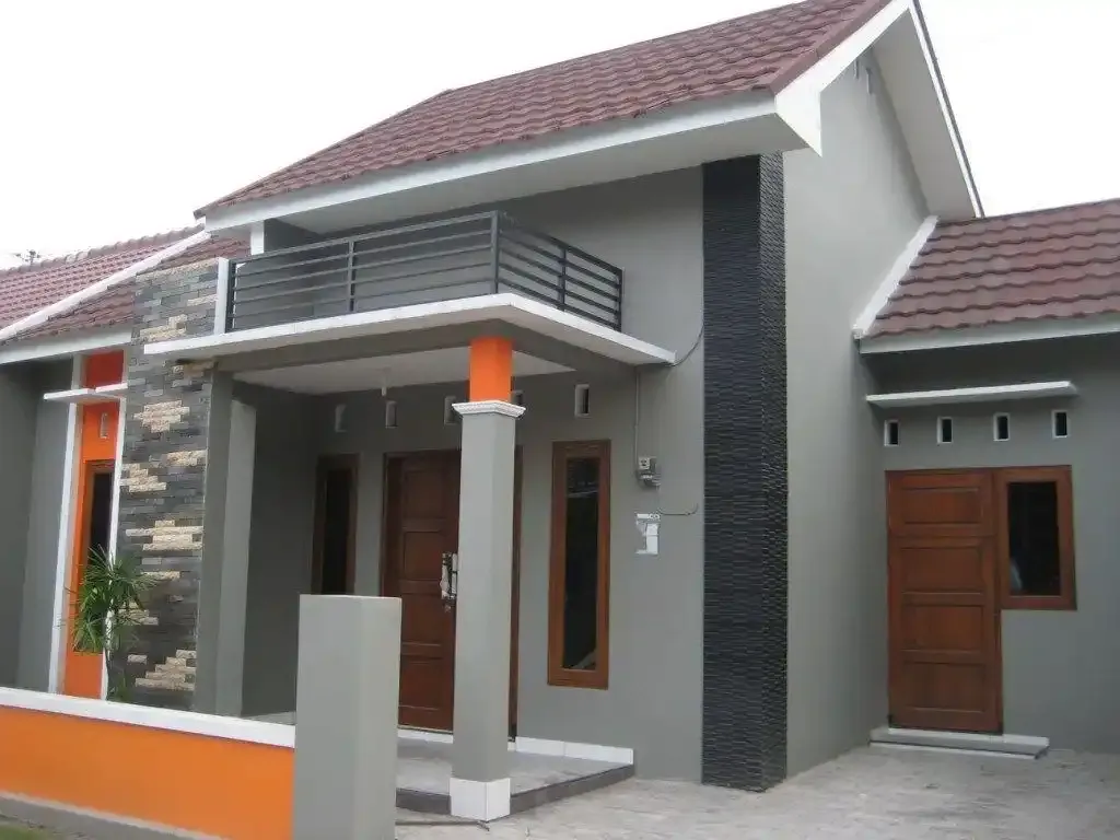 contoh rumah pakai cat no drop