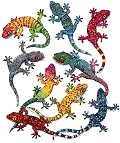 Kumpulan Gambar Cicak Kartun Unik dan Keren 2 gambar cicak kartun