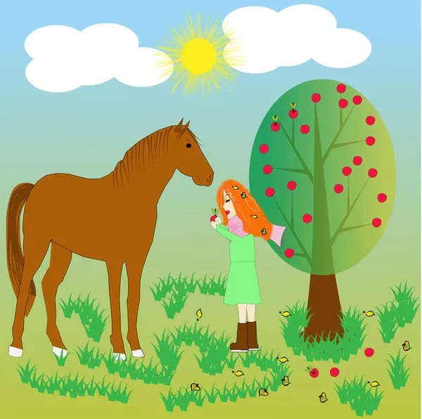 Kumpulan Gambar Kuda Kartun Terlengkap 2 gambar kuda kartun