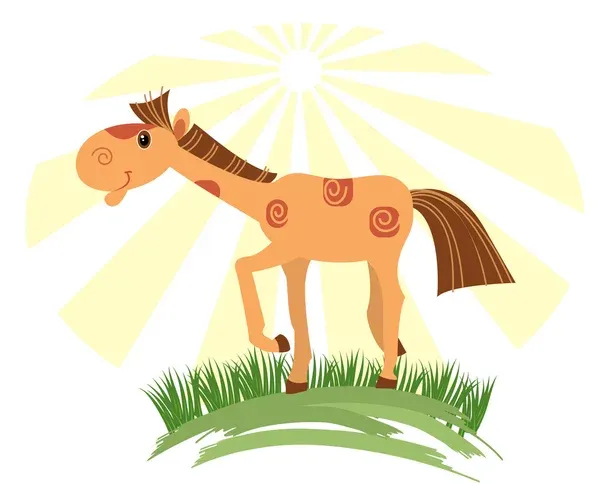 Kumpulan Gambar Kuda Kartun Terlengkap 8 gambar kuda kartun