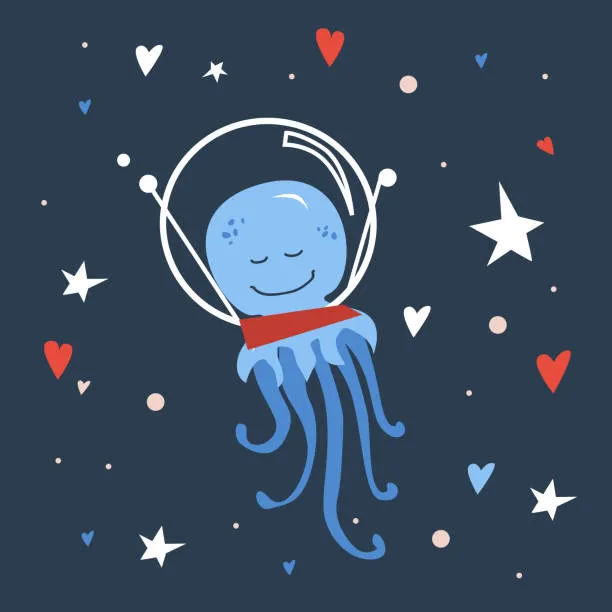 Kumpulan Gambar Ubur Ubur Kartun Sangat Bagus Lengkap 16 gambar ubur ubur kartun